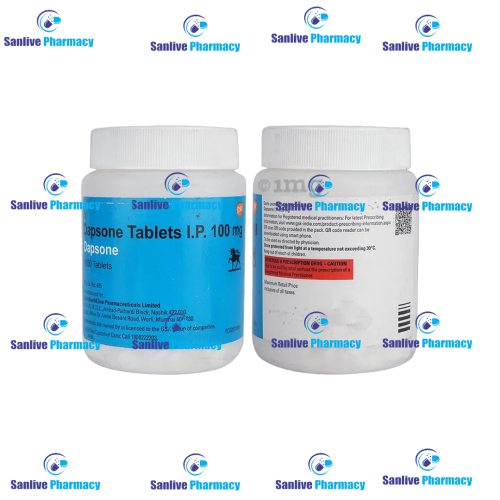 https://livehealthepharma.com/images/products/1731649382Dapsone 100mg Tablet (28 Tablets) by Rivopharm UK Ltd.png